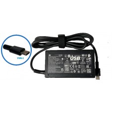 CARGADOR ADAPTADOR CORRIENTE ORIGINAL LAPTOP HP 20V, 3.25A, TIP TYPE C, 65W. HE9601-O