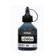 BOTELLA DE TINTA BROTHER NEGRA  BTD60BK ALTO RENDIMIENTO HASTA 6500 PAG PARA DCPT310 DCPT510W MFCT910DW, - Garantía: SG -