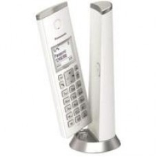 TELEFONO PANASONIC KX-TGK210W INALAMBRICO PAN LCD 1.5 BLANCO TECLADO ILUMINADO ALTAVOZ 50 NUMEROS EN DIRECTORIO 50 NUMEROS IDENTIFICADOR 40 TONOS BLOQUEO DE LLAM (BLANCO), - Garantía: 1 AÑO -