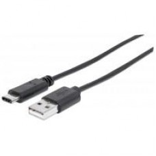 CABLE USB,MANHATTAN,354981,-C V3.1, C-A 3.0M NEGRO, - Garantía: 3 AÑOS -