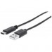 CABLE USB,MANHATTAN,354981,-C V3.1, C-A 3.0M NEGRO, - Garantía: 3 AÑOS -