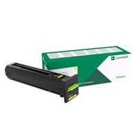 TONER LEXMARK COLO AMARILLO ALTO RENDIMIENTO, 82K4HY0,  HASTA 17,000 PAGINAS, PARA CX860DE, CX825DE, CX820DE, - Garantía: SG -