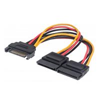 CABLE ALIMENTACION MANHATTAN,354554,CORRIENTE INT. HDD SATA 1M - 2H, - Garantía: 5 AÑOS -