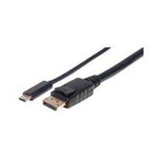 CABLE USB,MANHATTAN,152464,-C A DISPLAYPORT M 2.0M 4K60HZ, NEGRO, - Garantía: 3 AÑOS -