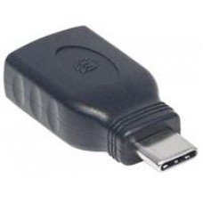 ADAPTADOR USB,MANHATTAN,354646,-C V3.1, CM-AH NEGRO, - Garantía: 5 AÑOS -