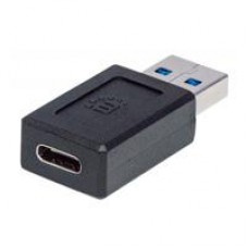 ADAPTADOR USB,MANHATTAN,354714,-C V3.1, AM-CH NEGRO, - Garantía: 5 AÑOS -