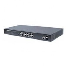 POE SWITCH,INTELLINET,561341, GB 16 PTOS 19, 30W/PTO, 220W, ADMIN + 2 SFP, - Garantía: 3 AÑOS -