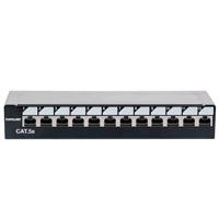 PANEL PARCHEO,INTELLINET,720618, CAT 5E, 12 PTOS ESCRITORIO C/BLOQUEO, - Garantía: 5 AÑOS - PANEL PARCHEO,INTELLINET,720618, CAT 5E, 12 PTOS ESCRITORIO C/BLOQUEO, - Garantía: 5 AÑOS -