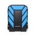 DISCO DURO EXTERNO ADATA HD710P 1TB PORTATIL 2.5 USB 3.2 WINDOWS MAC LINUX CONTRAGOLPES COLOR AZUL AHD710P-1TU31-CBL, - Garantía: 3 AÑOS -