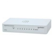 SWITCH,MANHATTAN,560702, GB 8 PTOS BLANCO MH, - Garantía: 3 AÑOS -