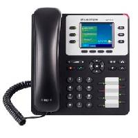TELEFONO IP GRANDSTREAM GXP2130 / 3 CUENTAS SIP 3 LINEAS 2 PUERTOS GIGABIT BLUETOOTH 8 TECLAS BLF CONECTOR RJ9 COMPATIBLE CON EHS PANTALLA LCD A COLOR SOPORTA POE E INCLUYE ELIMINADOR, - Garantía: 1 AÑO -