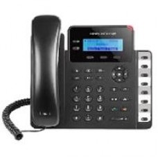 TELEFONO IP GRANDSTREAM GXP1628 / 2 CUENTAS SIP 2 LINEAS 2 PUERTOS GIGABIT 8 TECLAS BLF CONECTOR RJ9 COMPATIBLE CON EHS PANTALLA LCD RETROILUMINADA SOPORTA POE E INCLUYE ELIMINADOR, - Garantía: 1 AÑO -