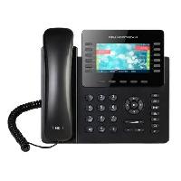 TELEFONO IP GRANDSTREAM GXP2170 / 6 CUENTAS SIP 12 LINEAS 2 PUERTOS GIGABIT BLUETOOTH CONECTOR RJ9 COMPATIBLE CON EHS Y MODULO DE EXPANSION PANTALLA LCD A COLOR SOPORTA POE E INCLUYE ELIMINADOR, - Garantía: 1 AÑO -