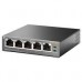 SWITCH | TP-LINK | TL-SF1005P | 5 PUERTOS | NO ADMINISTRABLE | CON 4 PUERTOS POE | PARA ESCRITORIO, - Garantía: 2 AÑOS -