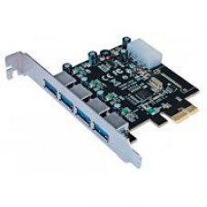 TARJETA USB,MANHATTAN,152891, V3 PCI EXPRESS 4 PTOS ESTANDAR-BRACKET, - Garantía: 3 AÑOS -