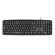 TECLADO ALAMBRICO RESISTENTE A SALPICADURAS Y DERRAMES TECLAS DE MEMBRANA CONECTOR USB PERFECT CHOICE - NEGRO, - Garantía: 1 AÑO -