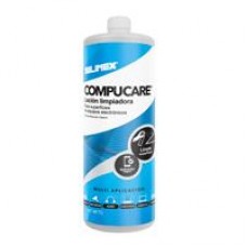 ATOMIZADOR COMPUCARE LOCION LIMPIADORA Y PROTECTORA DE CARCASAS PLASTICAS Y METALICAS PARA USO EXCLUSIVAMENTE EXTERNO SILIMEX 1 LT, - Garantía: SG -
