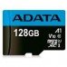 MEMORIA ADATA MICRO SDXC/SDHC 128GB UHS-I 100MB/25MB CLASE 10 V10 A1 C/ADAPTADOR (AUSDX128GUICL10A1-RA1), - Garantía: 99 AÑOS -