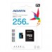 MEMORIA ADATA MICRO SDHC/SDXC 256GB UHS-I 100MB/25MB CLASE 10 V10 A1 C/ADAPTADOR (AUSDX256GUICL10A1-RA1), - Garantía: 99 AÑOS -