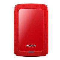 DISCO DURO EXTERNO ADATA HV300 1TB PORTATIL 2.5 USB 3.2 WINDOWS MAC LINUX DASHDRIVE SLIM COLOR ROJO AHV300-1TU31-CRD, - Garantía: 3 AÑOS -