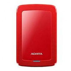 DISCO DURO EXTERNO ADATA HV300 2TB PORTATIL 2.5 USB 3.2 WINDOWS MAC LINUX DASHDRIVE SLIM COLOR ROJO AHV300-2TU31-CRD, - Garantía: 3 AÑOS -