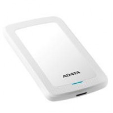 DISCO DURO EXTERNO ADATA HV300 2TB PORTATIL 2.5 USB 3.2 WINDOWS MAC LINUX DASHDRIVE SLIM COLOR BLANCO AHV300-2TU31-CWH, - Garantía: 3 AÑOS -