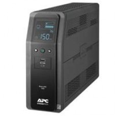 UNIDAD BACK UPS PRO BR 1500 VA, 10 TOMAS DE SALIDA, 2 PUERTOS USB DE CARGA, AVR, INTERFAZ LCD, LAM, - Garantía: 3 AÑOS -