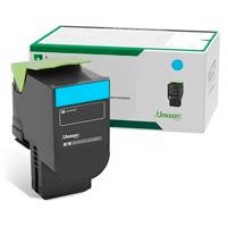 TONER LASER LEXMARK COLOR CYAN RENDIMIENTO ESTANDAR, NP 78C40C0, HASTA 1400 PAGINAS, MODELOS CX622ADE, CS421DN, CS521DN, CX625ADHE CX522ADE, CS622DE, CX421ADN, - Garantía: SG -