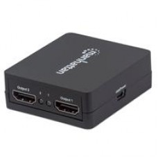 VIDEO SPLITTER,MANHATTAN,207652, HDMI 1080P, 1 IN2 OUT, ALIMENTADO POR USB, - Garantía: 3 AÑOS -