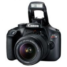 CAMARA CANON EOS REBEL T100, 18 MP, LENTE EF-S 18-55MM, SENSOR CMOS, PROCESADOR DIGIC 4, VIDEO FULL HD 1080, ISO FOTO 6400- VIDEO 6400, PUNTOS DE ENFOQUE 9 AF, LCD 2.7 PULGADAS, - Garantía: 1 AÑO -