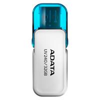 MEMORIA ADATA 32GB USB 2.0 UV240 BLANCO ( AUV240-32G-RWH), - Garantía: 5 AÑOS -