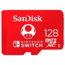 MEMORIA SANDISK MICRO SDXC 128GB NINTENDO SWITCH 100MB/S 4K U3 V30 SDSQXAO-128G-GNCZN, - Garantía: 2 AÑOS - MEMORIA SANDISK MICRO SDXC 128GB NINTENDO SWITCH 100MB/S 4K U3 V30 SDSQXAO-128G-GNCZN, - Garantía: 2 AÑOS -