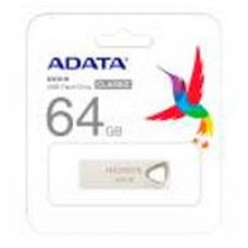 MEMORIA ADATA 64GB USB 2.0 UV210 METALICA (AUV210-64G-RGD), - Garantía: 5 AÑOS -