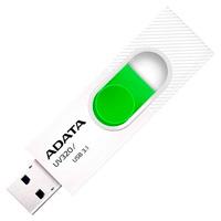 MEMORIA ADATA 64GB USB 3.2 UV320 RETRACTIL BLANCO-VERDE (AUV320-64G-RWHGN), - Garantía: 5 AÑOS - MEMORIA ADATA 64GB USB 3.2 UV320 RETRACTIL BLANCO-VERDE (AUV320-64G-RWHGN), - Garantía: 5 AÑOS -