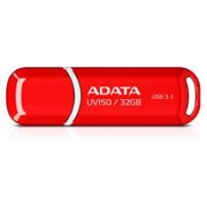 MEMORIA ADATA 32GB USB 3.2 UV150 ROJO (AUV150-32G-RRD), - Garantía: 5 AÑOS -