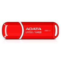 MEMORIA ADATA 64GB USB 3.2 UV150 ROJO (AUV150-64G-RRD), - Garantía: 5 AÑOS -