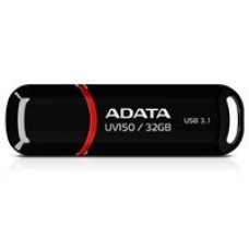 MEMORIA ADATA 32GB USB 3.2 UV150 NEGRO (AUV150-32G-RBK), - Garantía: 5 AÑOS -
