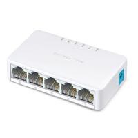 SWITCH TP LINK MERCUSYS MS105 5 PUERTOS RJ45 10/100 MBPS NO ADMINISTRABLE, - Garantía: 2 AÑOS - SWITCH TP LINK MERCUSYS MS105 5 PUERTOS RJ45 10/100 MBPS NO ADMINISTRABLE, - Garantía: 2 AÑOS -