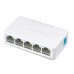 SWITCH  TP LINK MERCUSYS MS105  5 PUERTOS RJ45 10/100 MBPS  NO ADMINISTRABLE, - Garantía: 2 AÑOS -