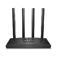ROUTER |TP-LINK | ARCHER C6 | INALAMBRICO | AC1200 BANDA DUAL | 4PUERTOS LAN GIGABIT |CARACTERISTICAS VARIAN SEGUN VERSION | IMAGEN ILUSTRATIVA, - Garantía: 2 AÑOS -