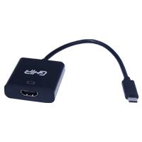 ADAPTADOR GHIA CONVERTIDOR USB 3.1 TIPO C MACHO A HDMI HEMBRA / SALIDA DE VIDEO 4K, - Garantía: 1 AÑO -
