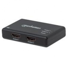 VIDEO SPLITTER,MANHATTAN,207669, HDMI 4K@30HZ, 1 IN:2 OUT,  AC, - Garantía: 3 AÑOS -