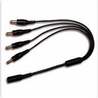 DIVISOR DE ENERGIA SAXXON / TIPO PULPO/ 4 CONECTORES MACHO/ 2.1MM/ 1 CONECTOR HEMBRA, - Garantía: 1 AÑO -