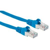 CABLE PATCH,INTELLINET,741477, CAT 6A,  0.9M( 3.0F) S/FTP AZUL, - Garantía: 5 AÑOS -