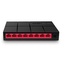 SWITCH | MERCUSYS | MS108G |8 PUERTOS RJ45 GIGABIT 10/100/1000 MBPS | NO ADMINISTRABLE | PARA ESCRITORIO, - Garantía: 2 AÑOS -