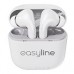 AUDIFONOS INALAMBRICOS BLUETOOTH TWS EASY LINE BY PERFECT CHOICE VIVA BUNDS - BLANCO, - Garantía: 1 AÑO -
