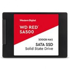 UNIDAD DE ESTADO SOLIDO SSD INTERNO WD RED SA500 500GB 2.5 SATA3 6GB/S LECT.560MBS ESCRIT 530MBS 7MM NAS WDS500G1R0A, - Garantía: 5 AÑOS -