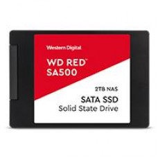 UNIDAD DE ESTADO SOLIDO SSD INTERNO WD RED SA500 2TB 2.5 SATA3 6GB/S LECT.560MBS ESCRIT 530MBS 7MM NAS, - Garantía: 5 AÑOS -