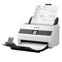 ESCANER EPSON WORKFORCE DS-870, 65 PPM/130 IPM, 600 DPI, 30 BITS, USB, ADF, DUPLEX, - Garantía: 1 AÑO -