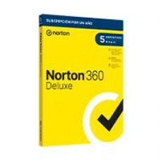 NORTON 360 DELUXE / TOTAL SECURITY/ 5 DISPOSITIVOS/ 1 AÑO (CAJA), - Garantía: SG -